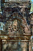 Chau Say Tevoda temple - south fronton of the east gopura.